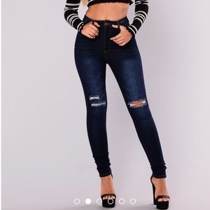 Calidan skinny jeans - Dark denim NWOT
